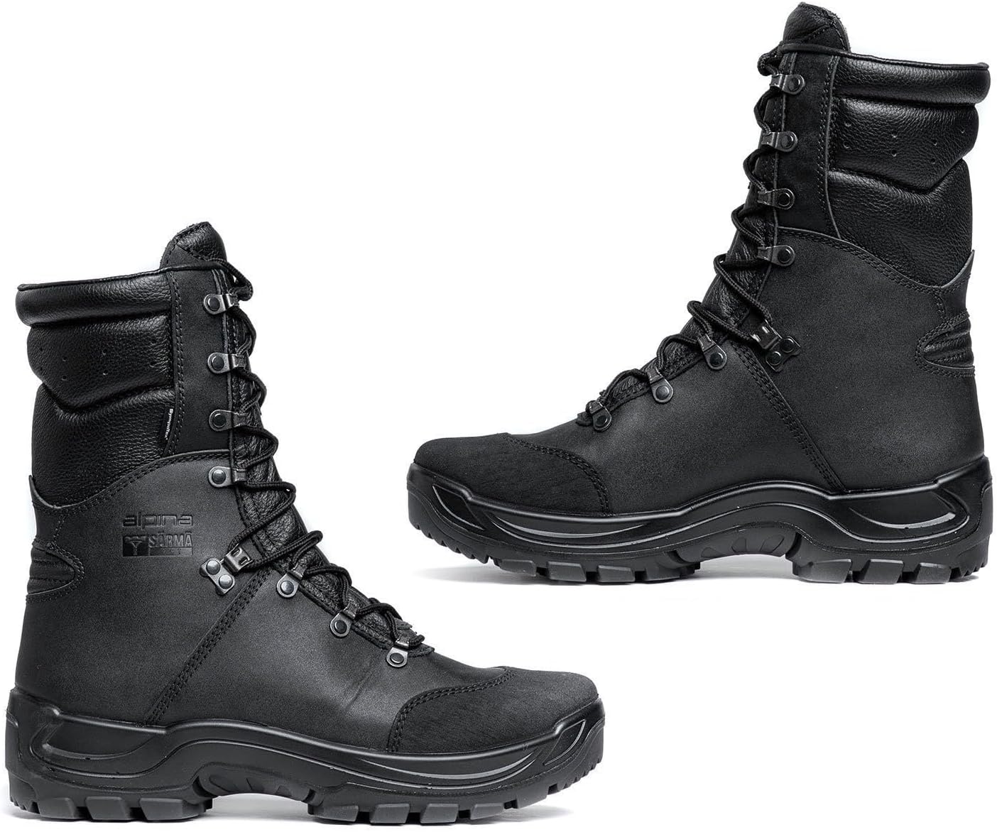 Alpina TRAPPER Men’s Hunting Boots | 10.5” Waterproof Full-Grain Leather | Sympatex Breathable Membrane | Slip-Resistant All-Weather Grip Outsole | Durable Outdoor & Hiking Boots | Handcrafted in Europe