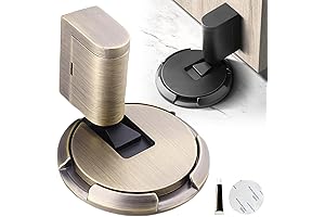 Punch Free Holder: Secure Door Stopper with Magnetic Force