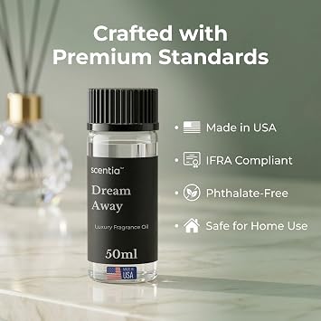 Dream Away Floral Fragrance Oil for Cold & Ultrasonic Diffusers, 50 mL