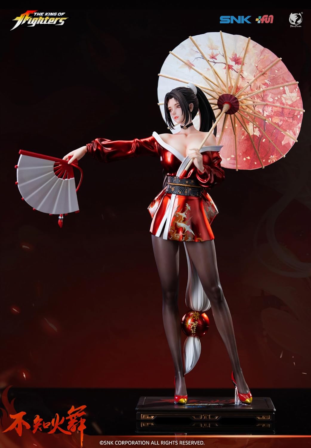 しらぬいまいフィギュア ガレージキットシーンの台座 Ver.1/4 スケール 【skydiver】 Be.ar.Pa.nd.a.Studio 限