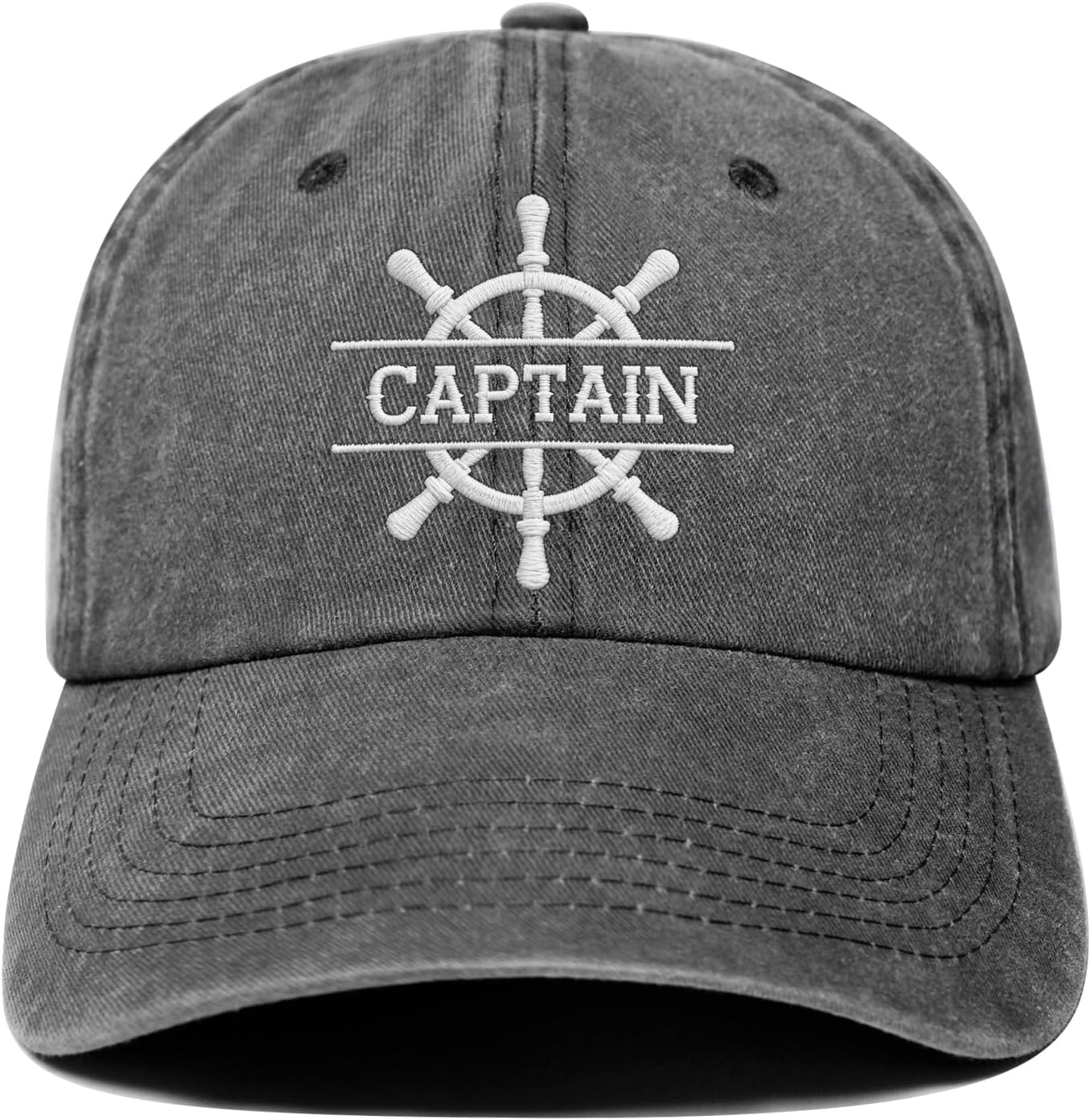 Boat Captain Hat for Men, Cool Boating Gifts for Boat Owners Husband Dad