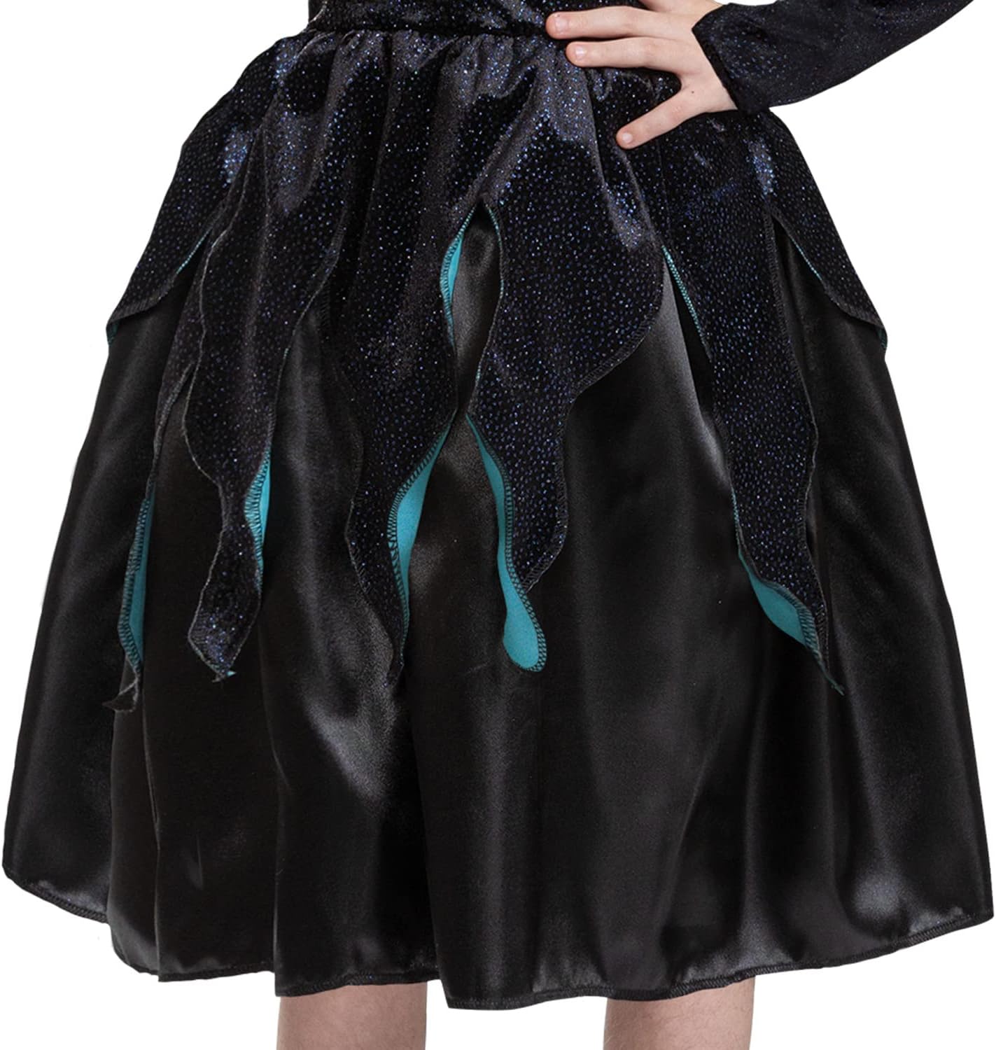 Ursula Costume for Kids, Official Disney The Little Mermaid Live Action Costume - Image 5