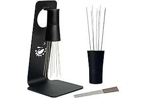 Magnetic Coffee Stirrer and Distribution Tool for Optimal Espresso Extraction