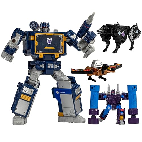 Transformers Legacy United Voyager Class G1 Universe Soundwave, 7-inch Converting Action Figure, 8+
