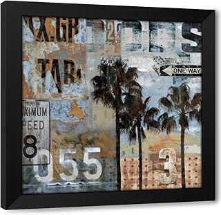 ArtDirect Urban Textures Custom Framed Art Print Giclee Print or Canvas Options with Various Sizes and Customization by Matthews, Dylan