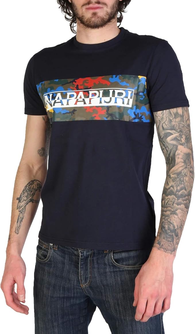 NAPAPIJRI SALKA Blu Marine L : Amazon.it: Abbigliamento