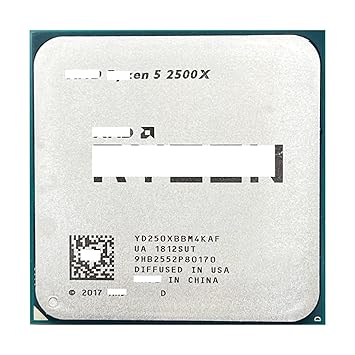 CPU Processor 2500X R5 2500x 3.6 GHz Quad-Core Eight-Thread CPU Processor 65W L3=8M YD250XBBM4KAF Socket AM4 Good Performance, high Efficiency, Clear Picture