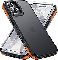 Vista 66 de 3 en 1 Funda Magnética Fuerte para iPhone Air, 1X Protector de Pantalla + 1X Protector de Lente de Cámara, Cubierta Protectora a Prueba de Golpes