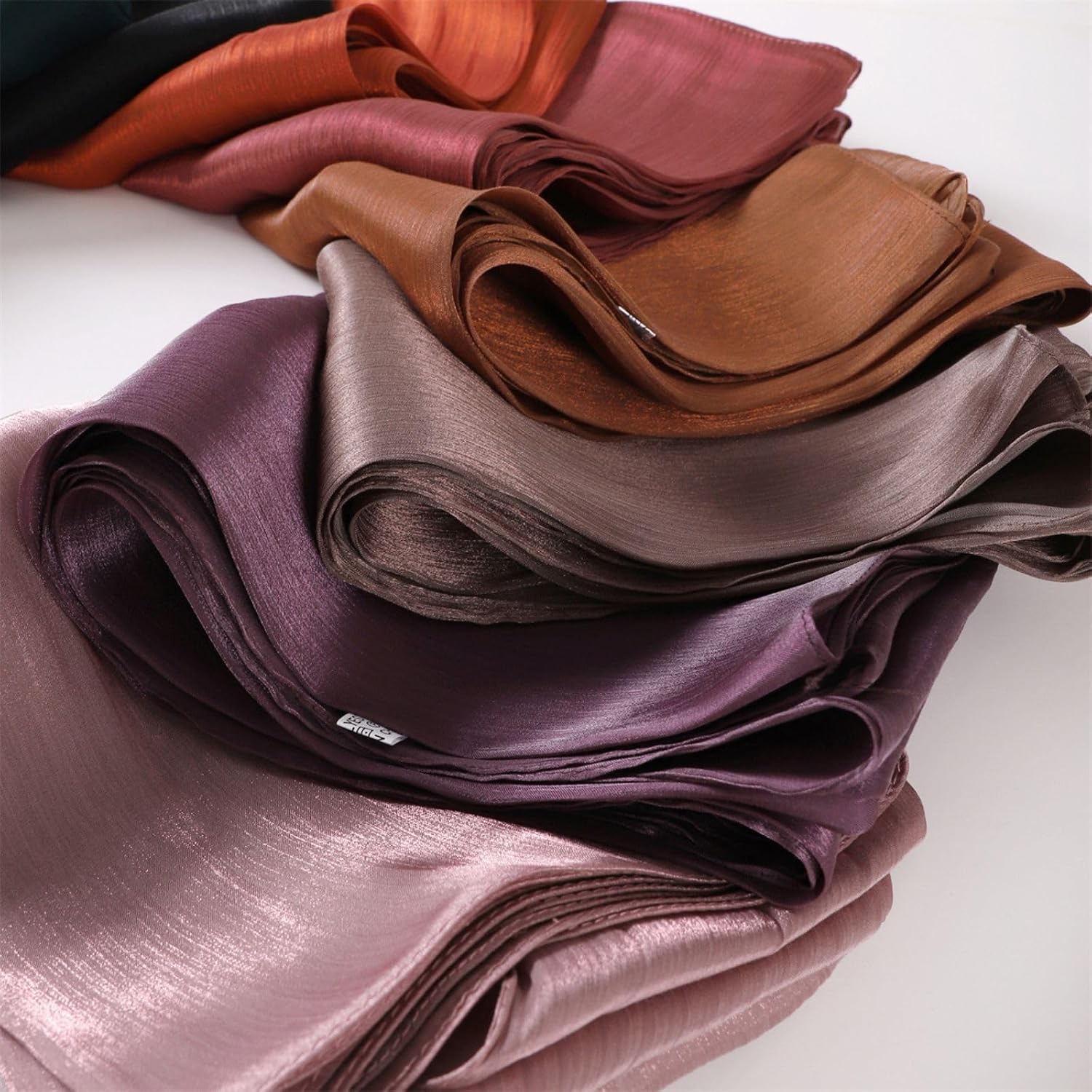 SUNDSGT Hijab Scarf for Women Silk Feeling Hijabs for Women Muslim Lightweight