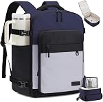 LOVEVOOK Airline Approved Travel Laptop Carry on Backpack for Women,4Pcs
