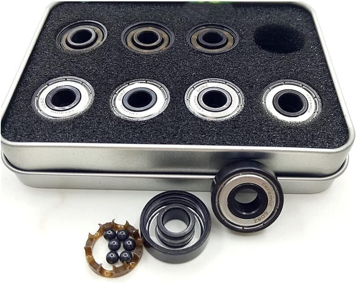 Bearings 608Z Ceramic Skate Competition Bearing 8x22x7mm Abec-11 Inline Roller Skates Scooter Skateboard 608 Bearing