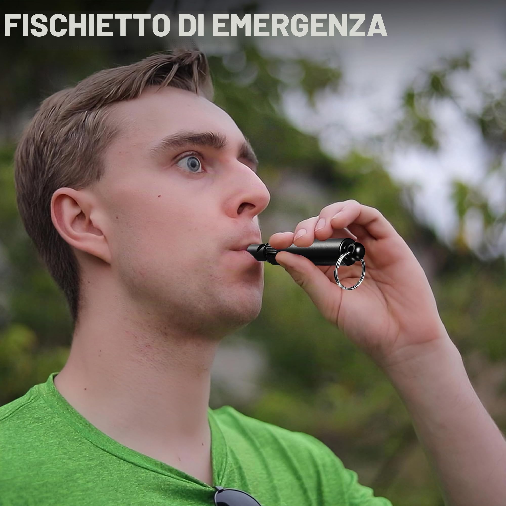 RoverTac Set di utensili da regalo per uomo, coltello multiuso 15 in 1, penna a sfera con rompivetro, fischietto di emergenza, perfetto per il campeggio, la sopravvivenza e il kit di attrezzi per auto