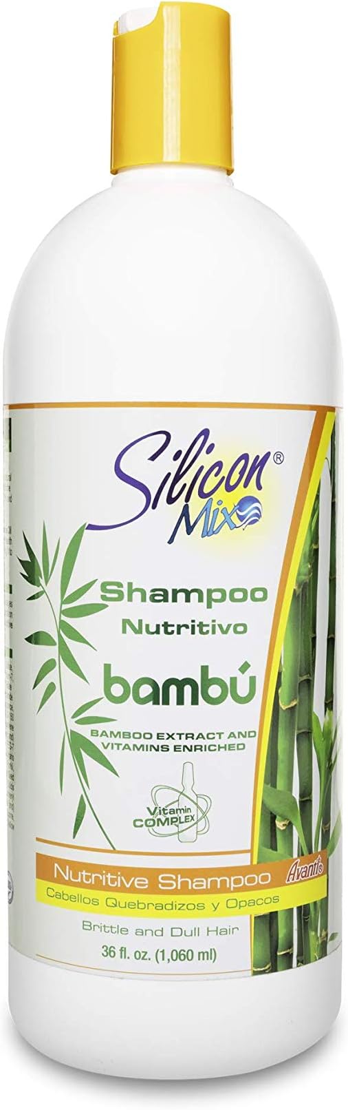 Bambu Nutritive Shampoo – Unisex – 36 fl oz (1060 ml) – Strengthen & Restore with Bamboo Extract and Vitamins