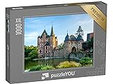 Puzzle 1000 Teile XXL „Malerisches Schloss Satzvey, Deutschland“