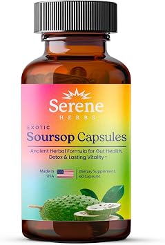 Serene Herbs Cellular Detox Duo Soursop Capsules + 17-1 Capsules