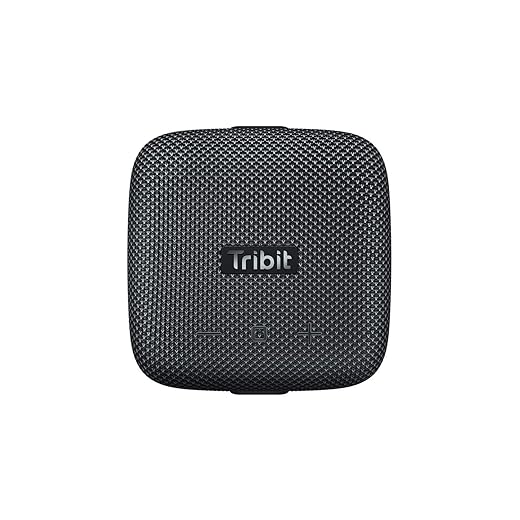 Tribit Portable Speaker, StormBox Micro Bluetooth Speaker, IP67 Waterproof & Dustproof Outdoor Speaker, Bike Speakers with Loud Sound, Advanced TI Amplifier, Built-in XBass, 100ft Bluetooth Range