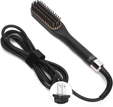 Multifunctional Beard Straightening Comb - Electric Hair Straightener for Styling and Grooming US Plug