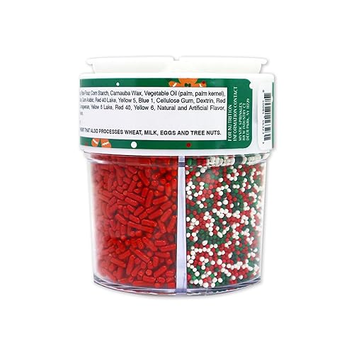 Miniatura 158 de Mystic Sprinkles Surtidos de 4 celdas (una Navidad clásica en plata, pequeña)