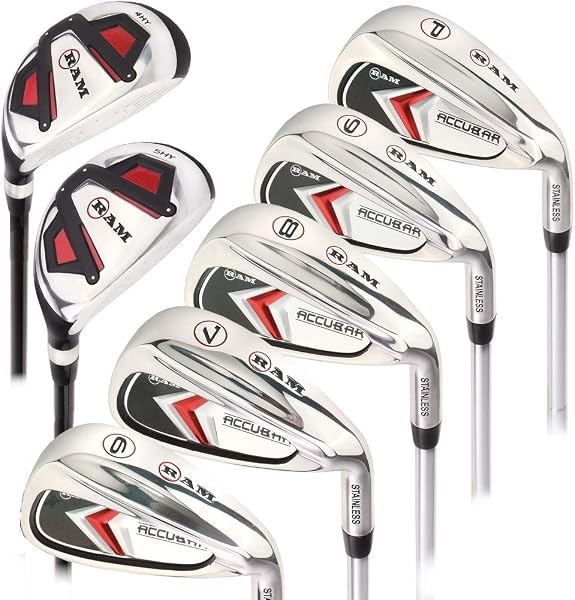 Ram Golf Accubar Mens Golf Right Hand Clubs Iron Set