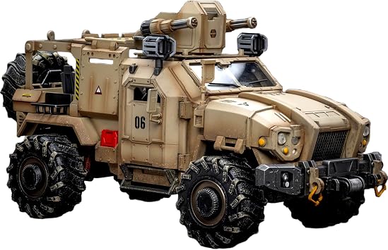 JOYTOY 1/18 Action Figures Cyclone Assault Armored Car Collectible Model