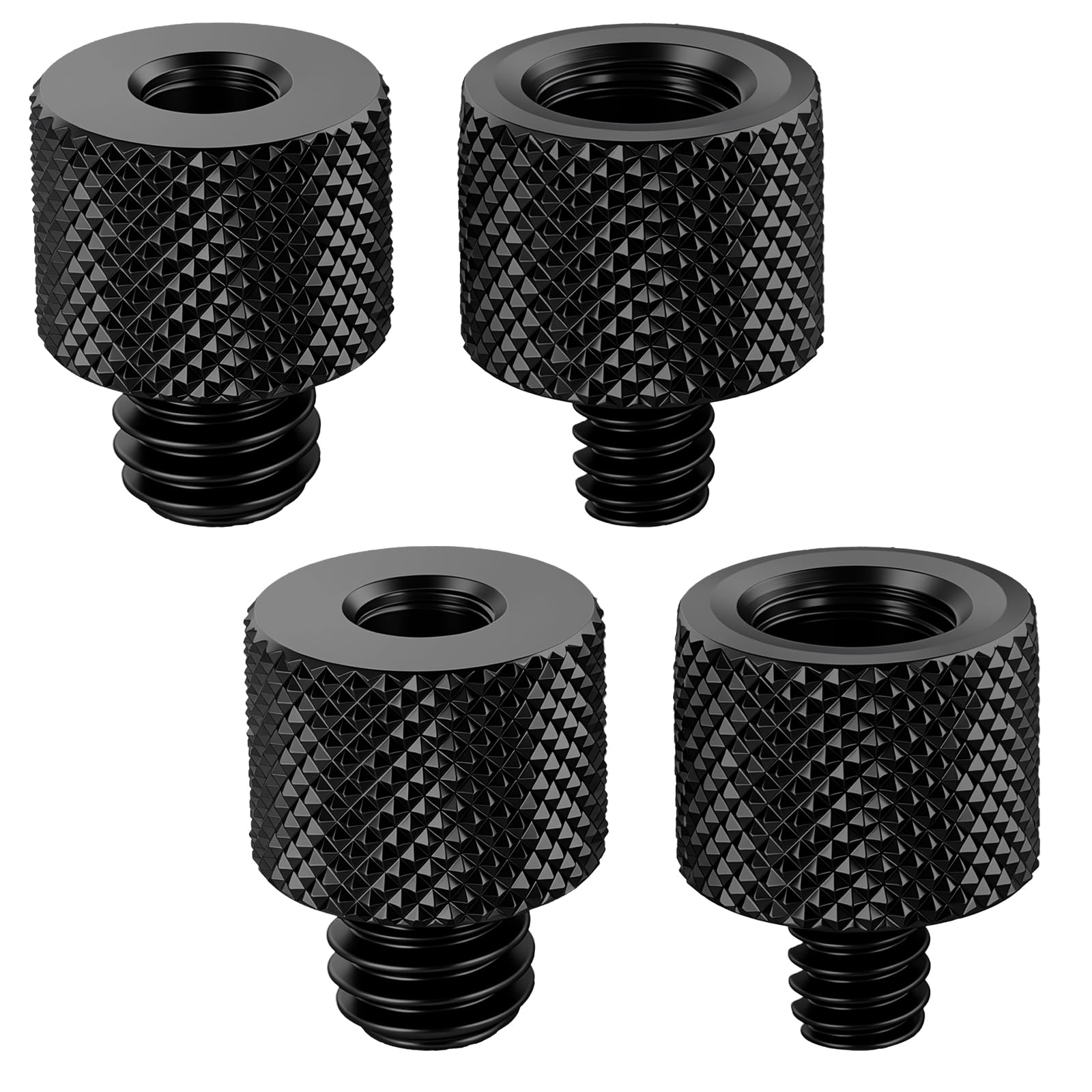 4 adaptery do statywu 3/8 na 1/4 cala statyw gwintowany adapter śrubowy aparat adapter gwintowany statyw śruba adapter stojak mikrofonowy adapter do statywu do aparatu, głośnika, statywu