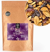 BRIX Freeze-Dried Plum | 100% Natural Dried Plum Slices 105g | Dried Fruits Great Taste Award | Non-GMO Gluten Free Vegetable Vitamins Preserved