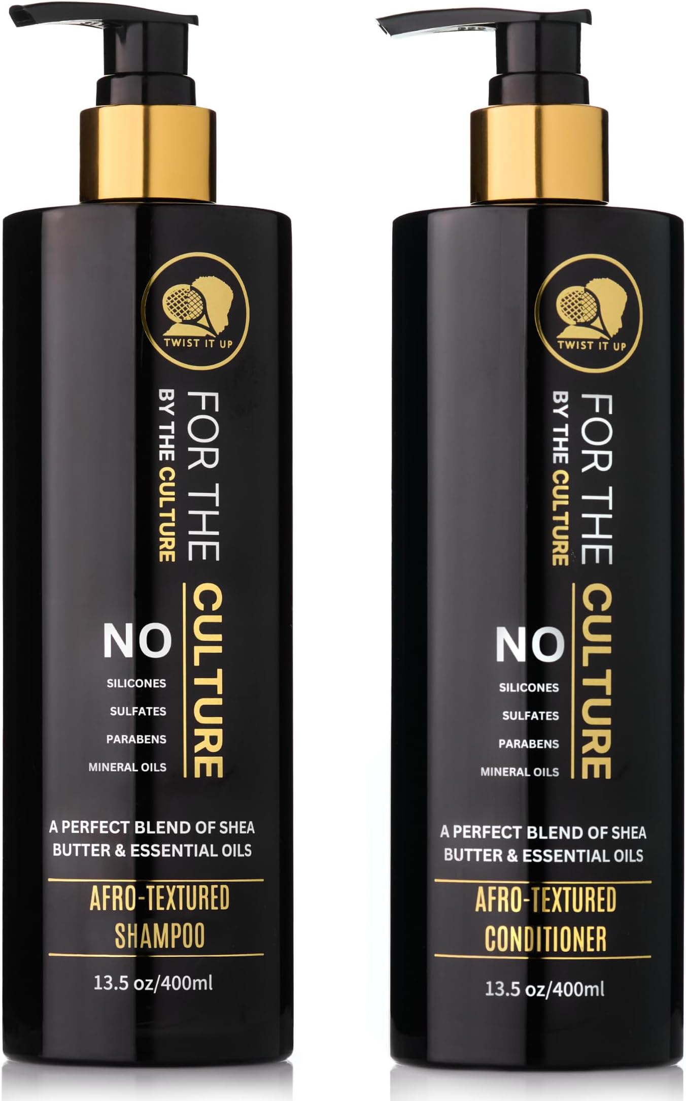 Afro-Textured Shampoo & Conditioner Set by Twist It Up