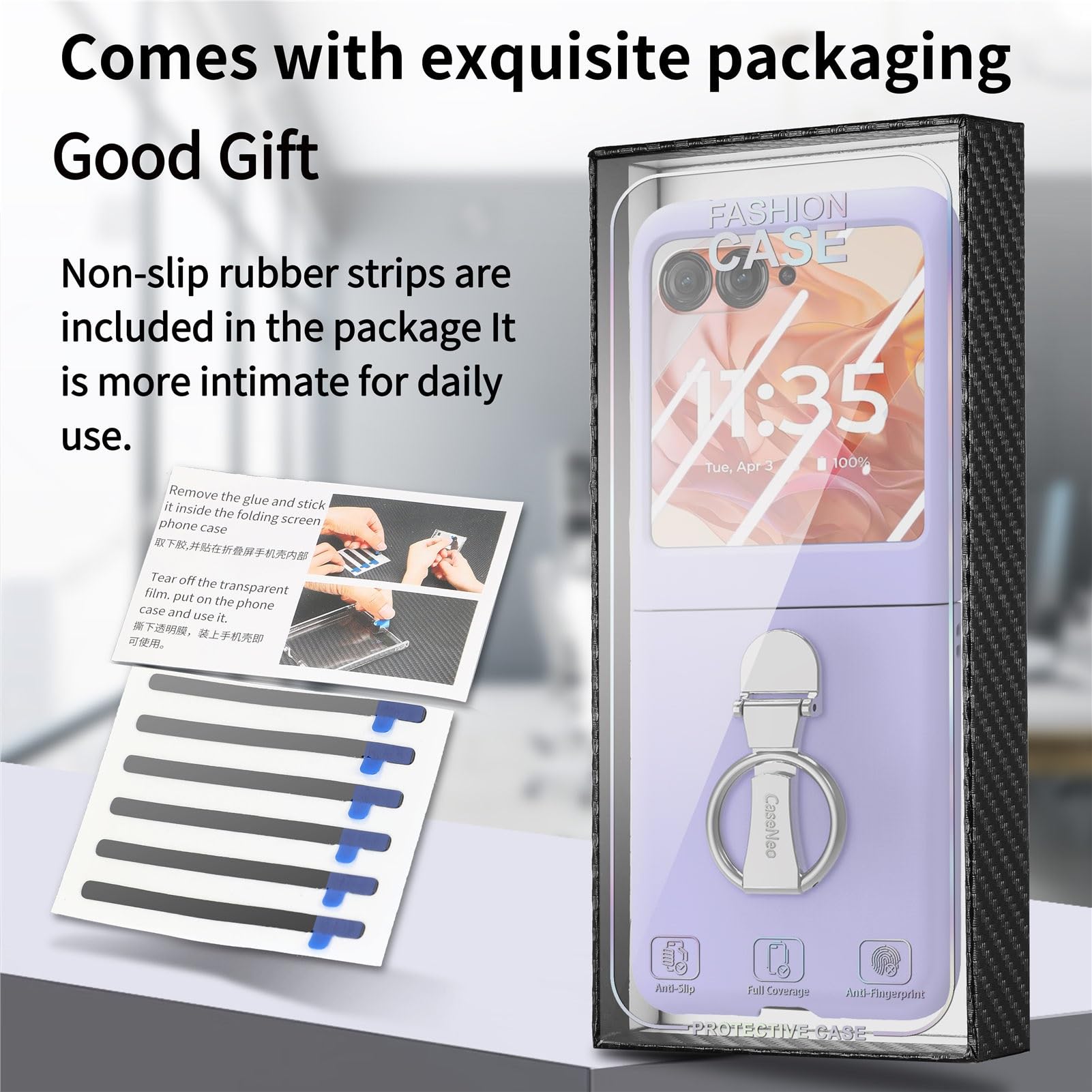 Amazon.co.jp: 携帯電話の画面保護 Motorola Moto Razr 50 ケース
