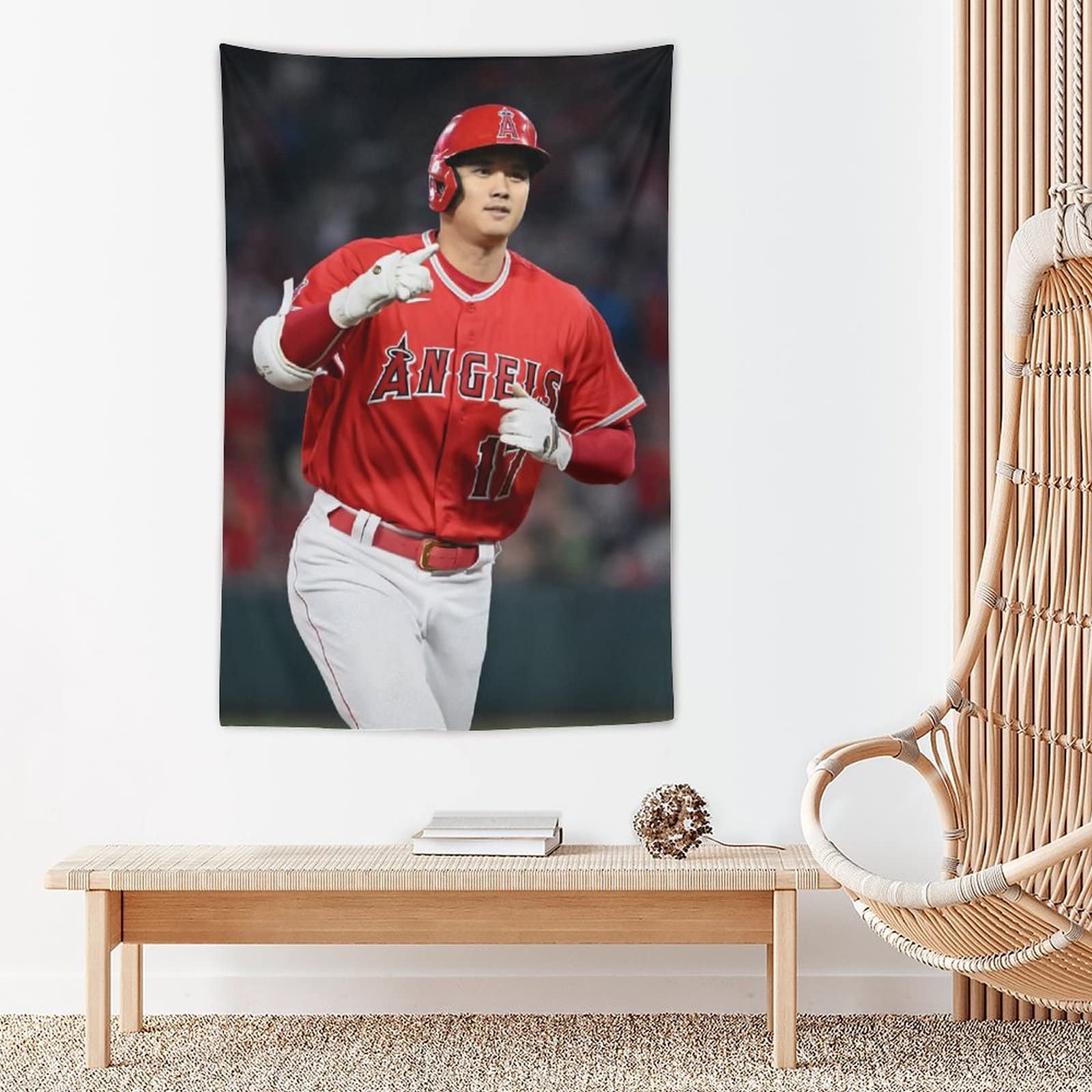 大谷翔平　タペストリーポスターセット Amazon.co.jp: 大谷翔平 ドジャースタペストリー 写真ポスター