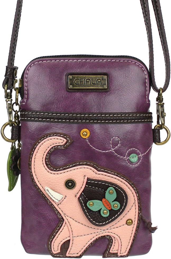 Chala Crossbody Cell Phone Purse - Women Winslet Handbag with Adjustable Strap -
