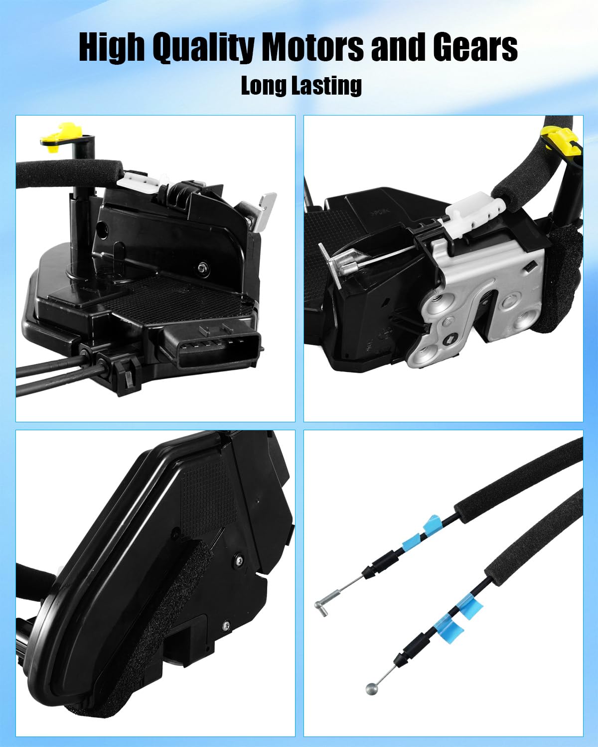 Door Lock Latch Actuator Front Left Driver Side Fits for Nissan Versa 2020-2024 Replace 805015EE1A 80501-5EE1A, Door Latch Assembly