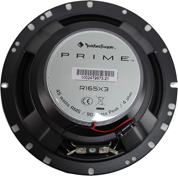 4 New Rockford Fosgate R165X3 6.5 180W 3 Way Car Audio Coaxial Speakers Stereo
