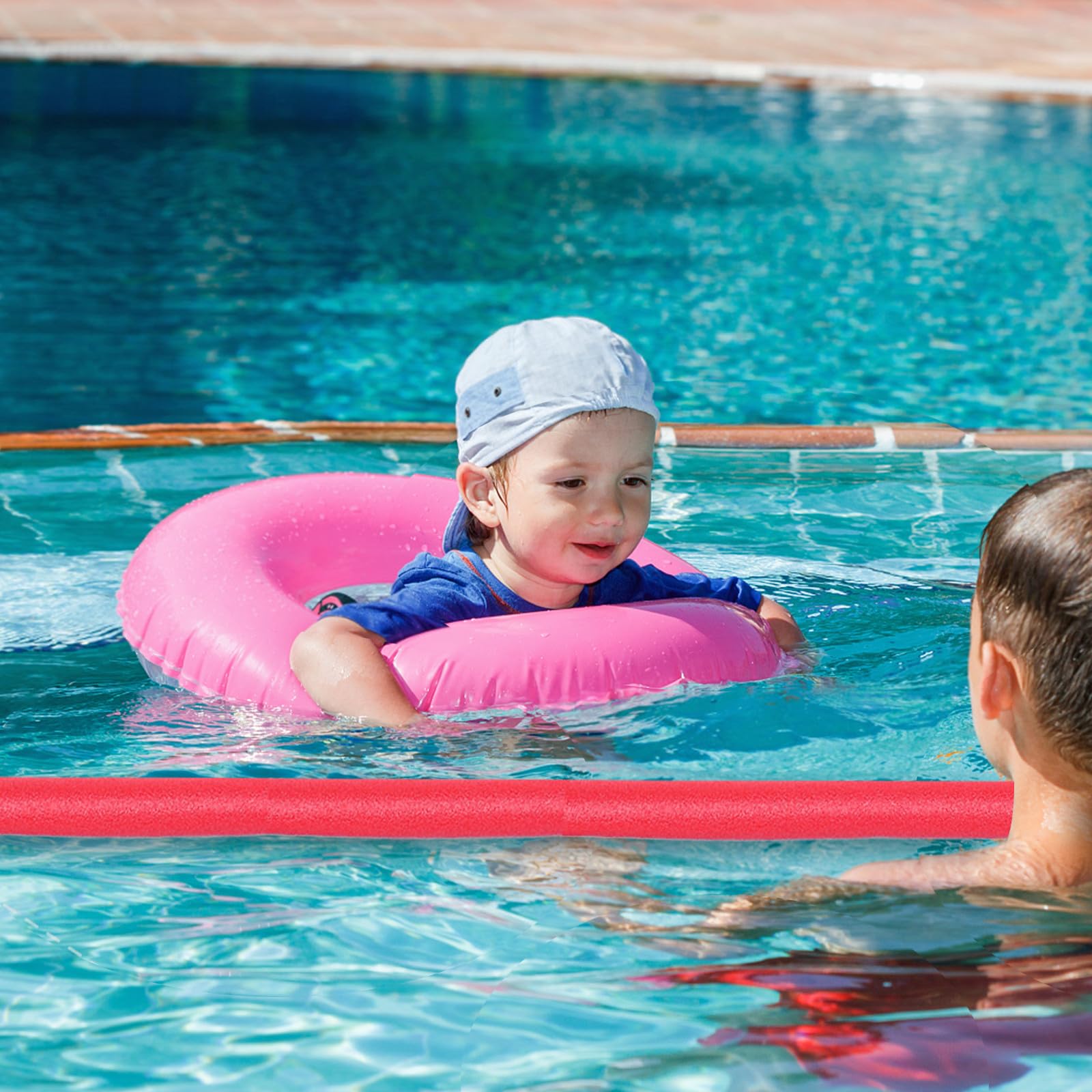 Frites de Piscine en Mousse Epe 4 Pièces pour Entraînement | Séchage Rapide, Nettoyage Facile, Adaptées Adultes et Garçon et Filles, Usage en Bassin Public