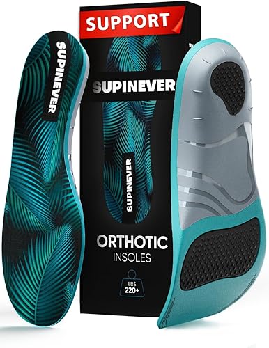 Nuevo alivio de la fascitis plantar, plantillas de soporte de arco alto para hombres y mujeres, inserciones ortopédicas de arco fuerte, botas y