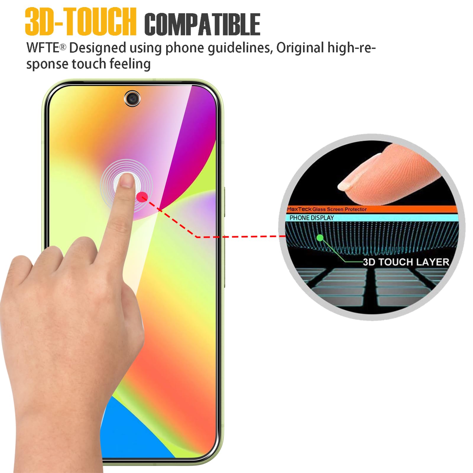 Protection D'écran En Verre Trempé Pour Google Pixel 10 Pro XL - Lot De 2, 0.26mm D'épaisseur, Dureté 9H, Transparent Et Antimicrobes