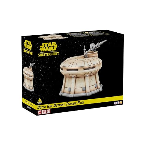 Asmodee Star Wars Shatterpoint Outer Rim Outpost Terrain Pack, Expansión