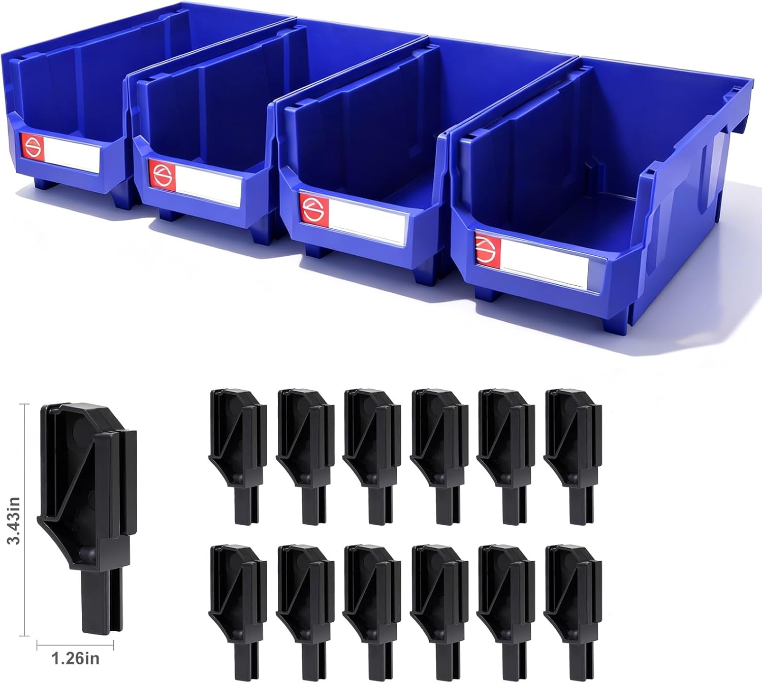 ストレージオーガナイザーボックス、デスク引き出しオーガナイザー、積み重ね可能なストレージビン ストアツール、オフィス用品、ワークショ