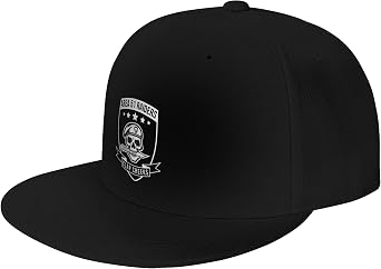 Snapback Cap,Americans Kneel for Veteran,Flat Bill Cap Brim High Top End Trendy