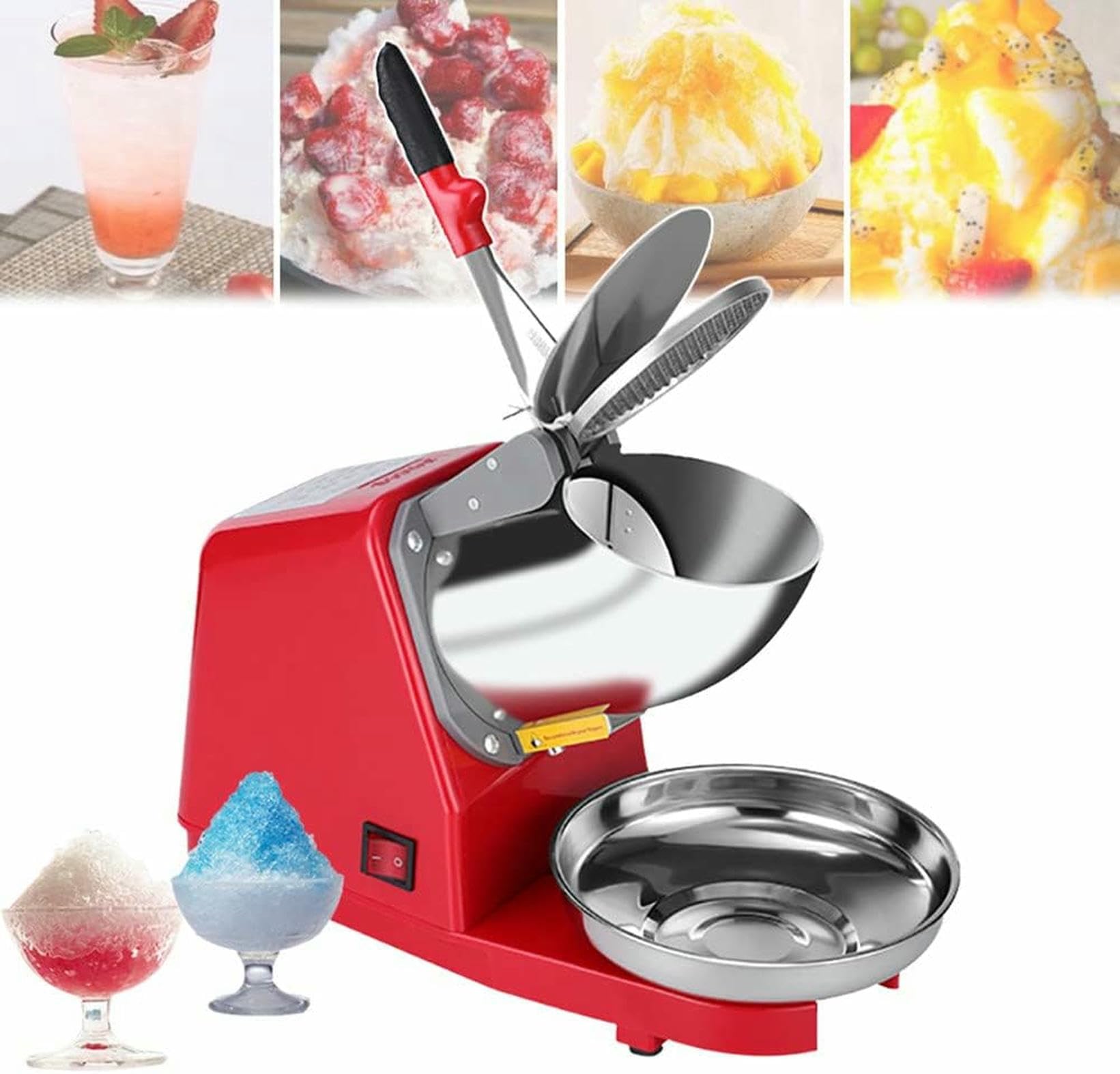 Broyeur à glace électrique et machine à rasoir à glace améliorée