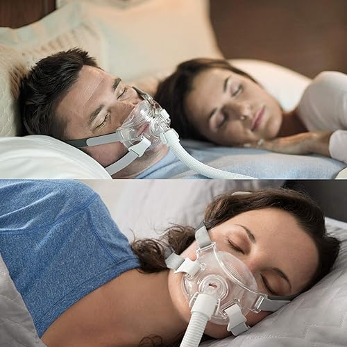 Miniatura 6 de Amara View CPAP - Correa de repuesto para mascarilla, suave y cómoda, correas de tela para Respironics, Amara View, tamaño estándar (solo correa, 2