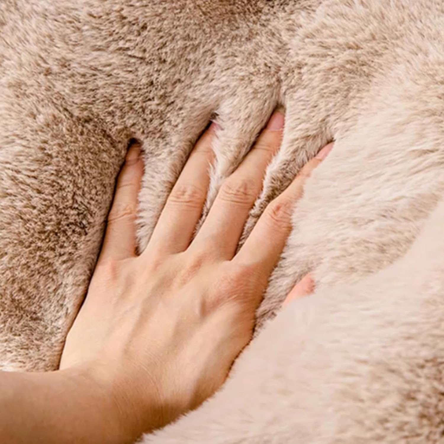 [KUZQIM] ソファパッド ソファーカバー 冬用 暖かい 北欧風 ソファーパッド かけるだけ ふわふわ 長方形 2人掛け ピンク