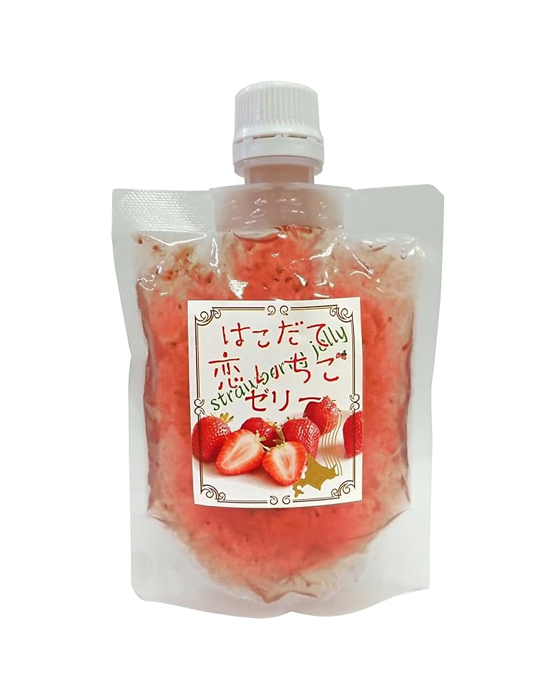 Amazon.co.jp: 昭和製菓はこだて恋いちごゼリー150g×8袋 : 食品