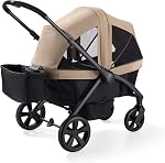 Graco Ready2Roll Chariot Poussette - Chariot tout-terrain pour 2 enfants, Chariot pliable compact, Accepte les sièges d'auto pour nourrissons