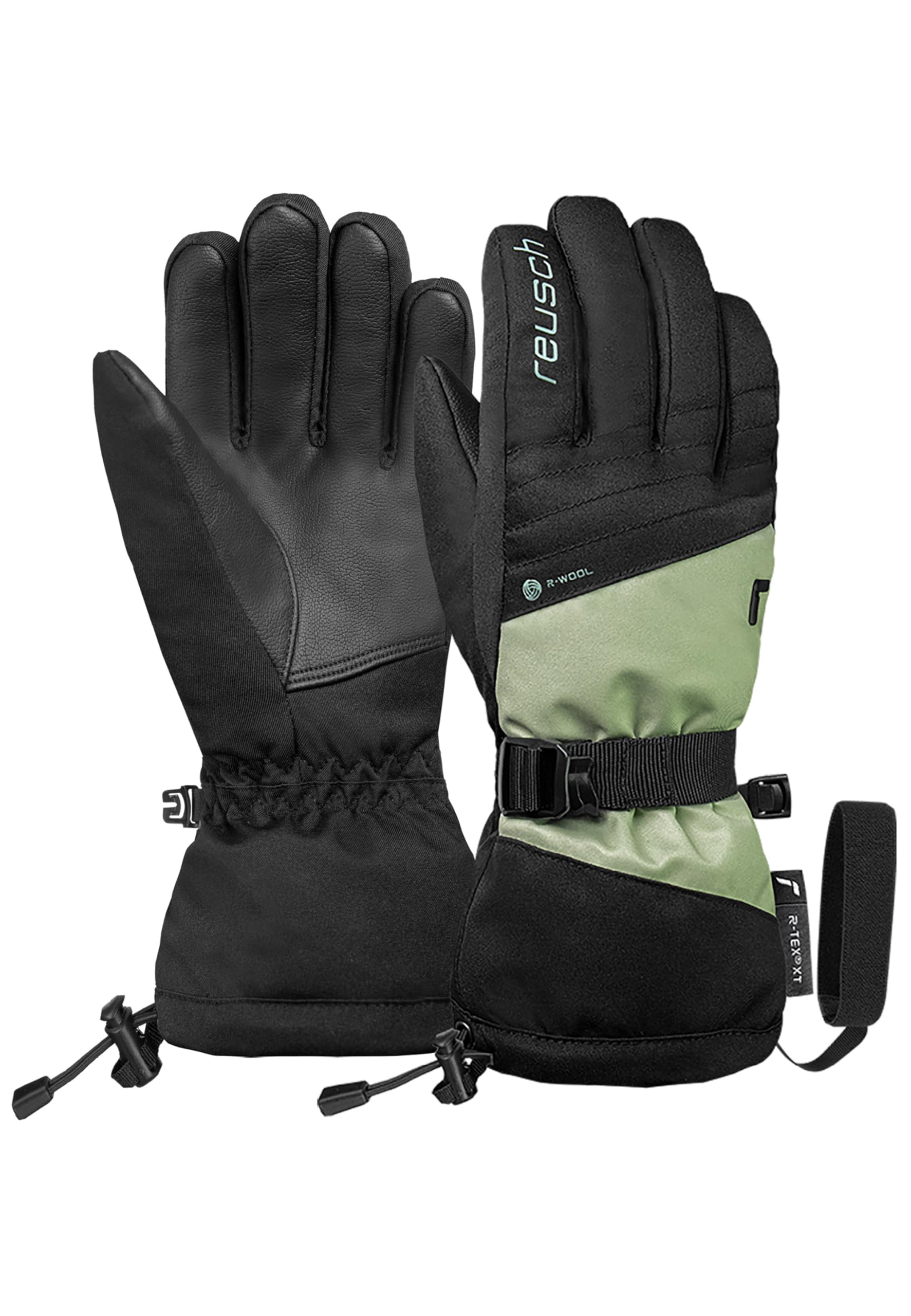 Reusch Andrea R-TEX XT Skihandschuhe für Kinder & Jugendliche – Warme, wasserdichte Winterhandschuhe mit Softshell & Touchscreen-Funktion – Mit Handgelenkschlaufe – Für Skifahren & Alltag