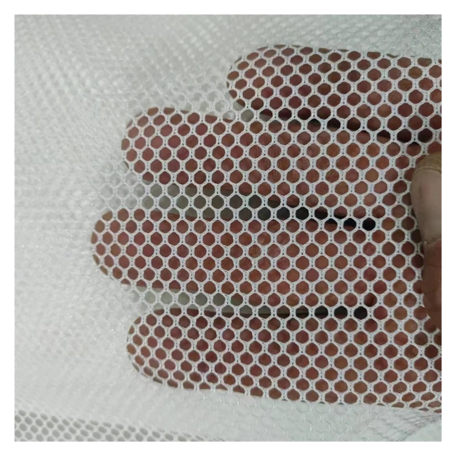 anti bird netting 3.0mm Nylon Anti Bird Netting Polyester Hex Mesh - Black Aquaculture Net,Garden Fishing,DIY Fabric for Pond Fruit Protection(White,1mx5m)