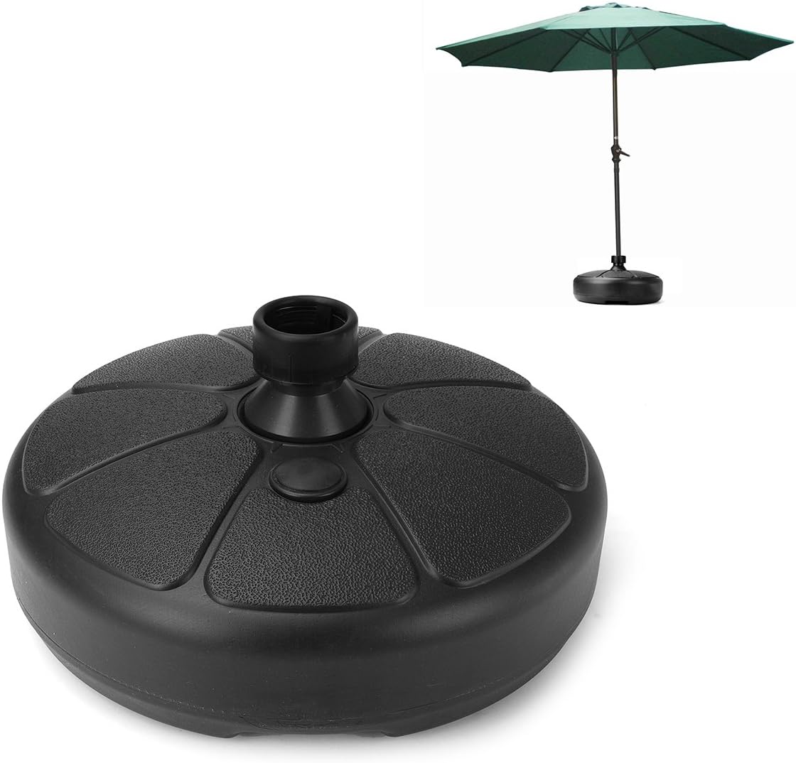 Amazon Com Ipree 38mm Outdoor Garden Beach Umbrella Stand Plastic Parasol Base Patio Furniture Garden Outdoor