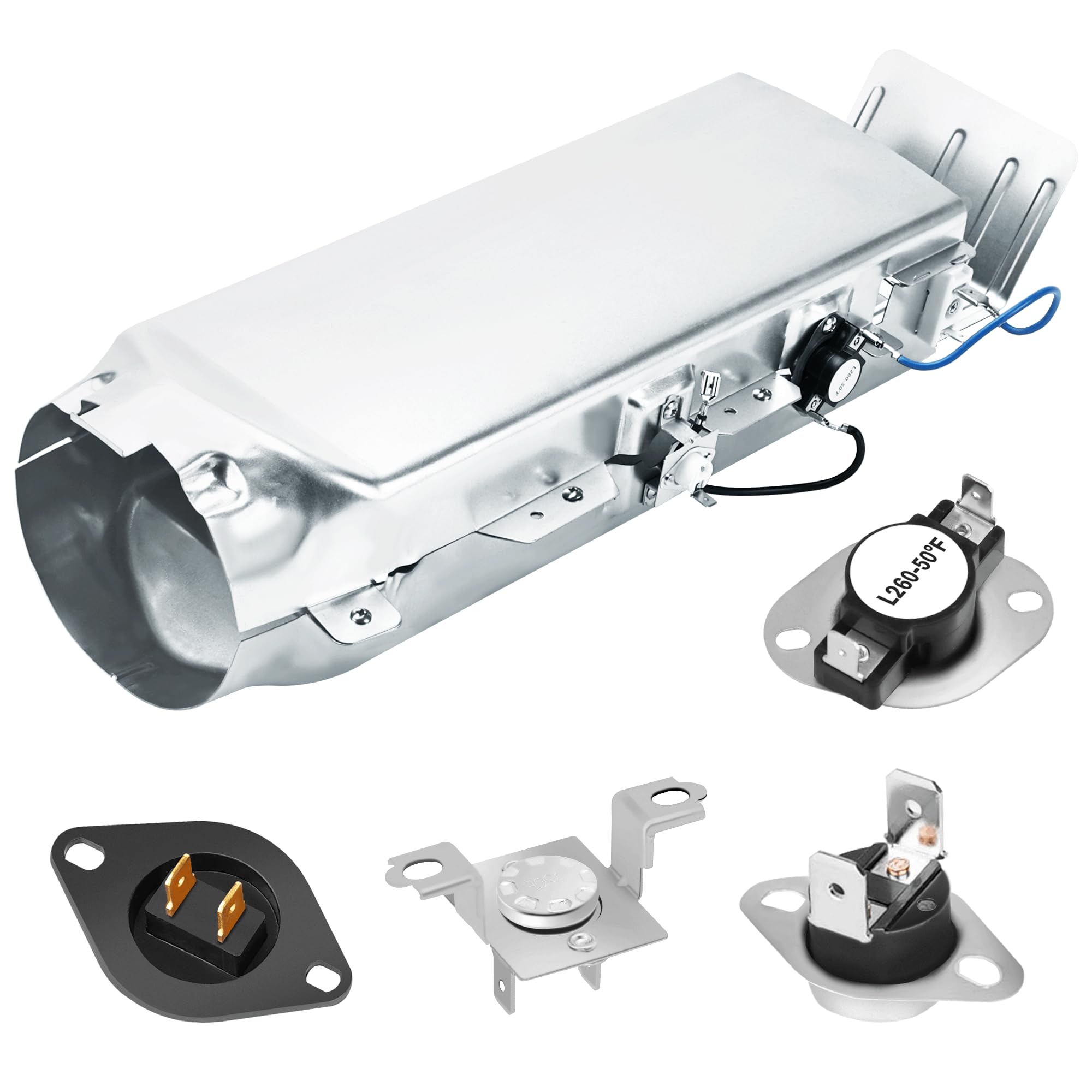 DVE45N5300V/A3 DVE45R6100C/A3 DV210AEW/XAA Dryer Heating Element for Samsung, DC97-14486A Fit for Samsung DV50F9A7EVW/A2 DV42H5000EW/A3 DVE50M7450W/A3