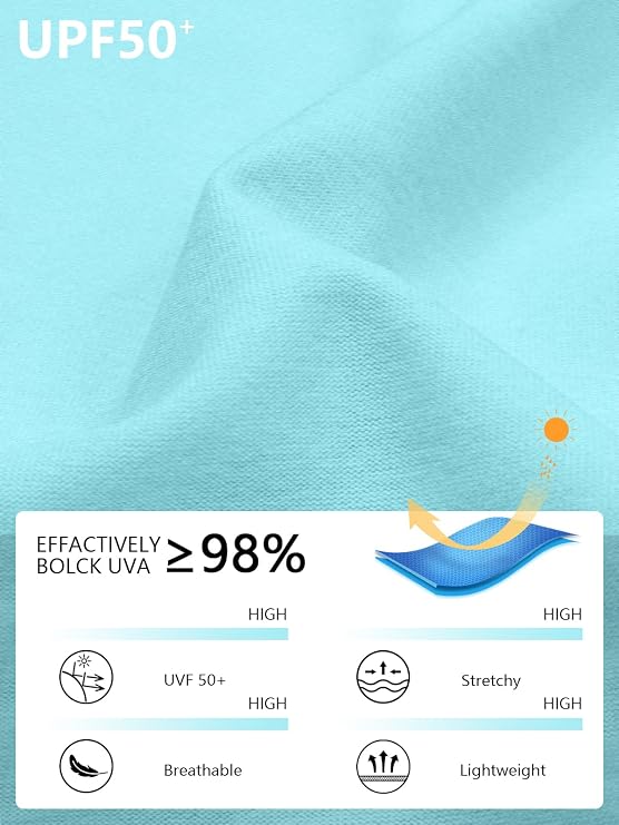 Mens UPF 50+ UV Full Zip Sun Protection Hoodie Jacket With Thumb holes Cooling Lightweight Fishing Hiking Cooling Shirts men