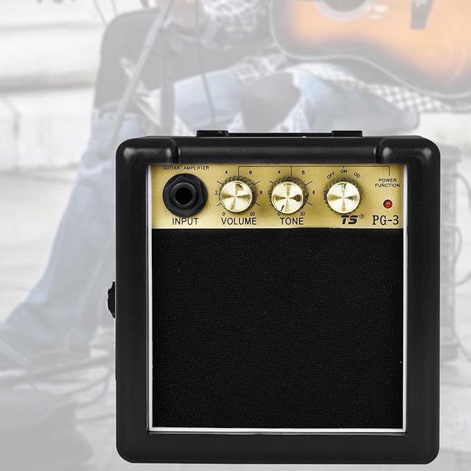 Amplificador Mini Guitarra 3W Portátil Bajo Compacto miniatura 5