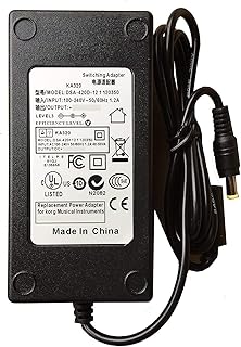 AC Power Adapter Power Supply for Korg KROME 88 Key Music Workstation Keyboard 88-Key
